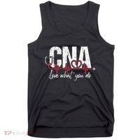 CNA Love What You Do Certified Nursing Assistant Nurse Tank Top thumb 0