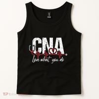 CNA Love What You Do Certified Nursing Assistant Nurse Tank Top thumb 2