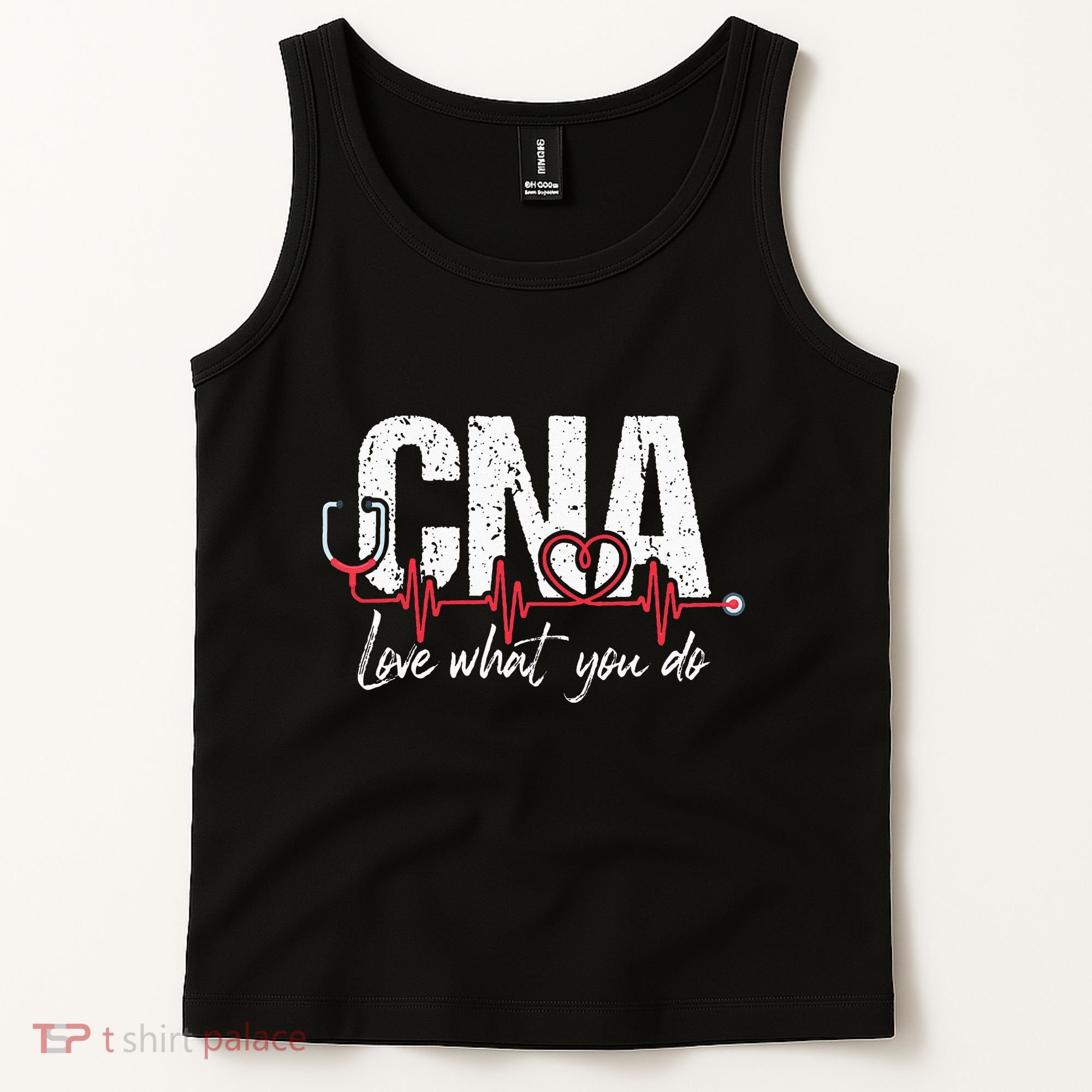 CNA Love What You Do Certified Nursing Assistant Nurse Tank Top