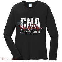 CNA Love What You Do Certified Nursing Assistant Nurse Women's Long Sleeve Shirt thumb 0