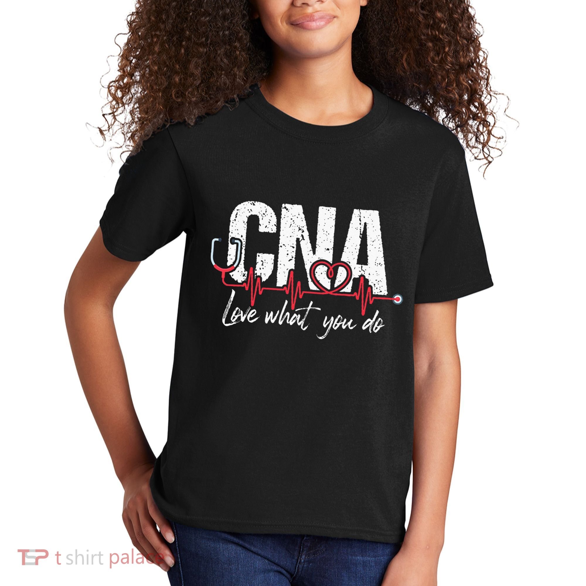 CNA Love What You Do Certified Nursing Assistant Nurse Kids T-Shirt