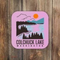 Colchuck Lake Washington Coaster thumb 0