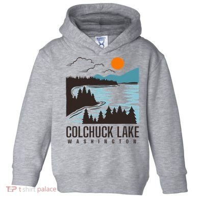 Colchuck Lake Washington Toddler Hoodie