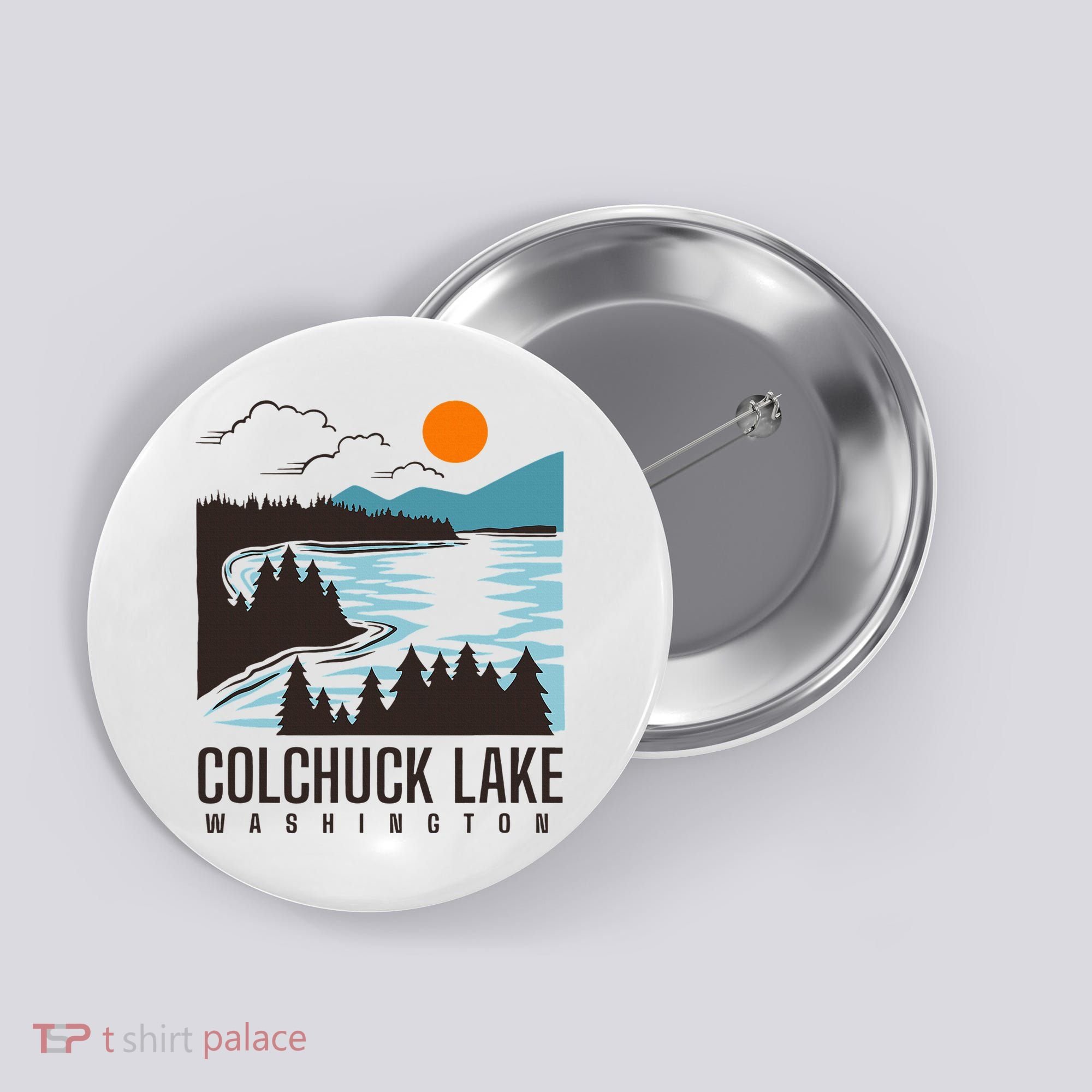 Colchuck Lake Washington Button