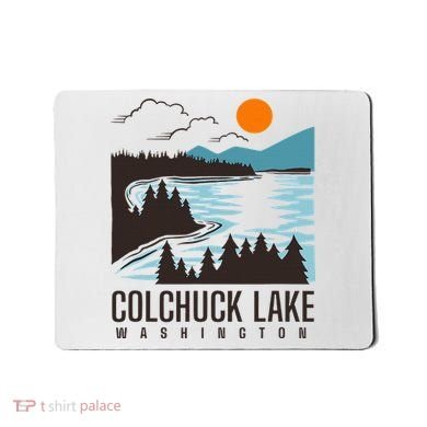 Colchuck Lake Washington Mousepad