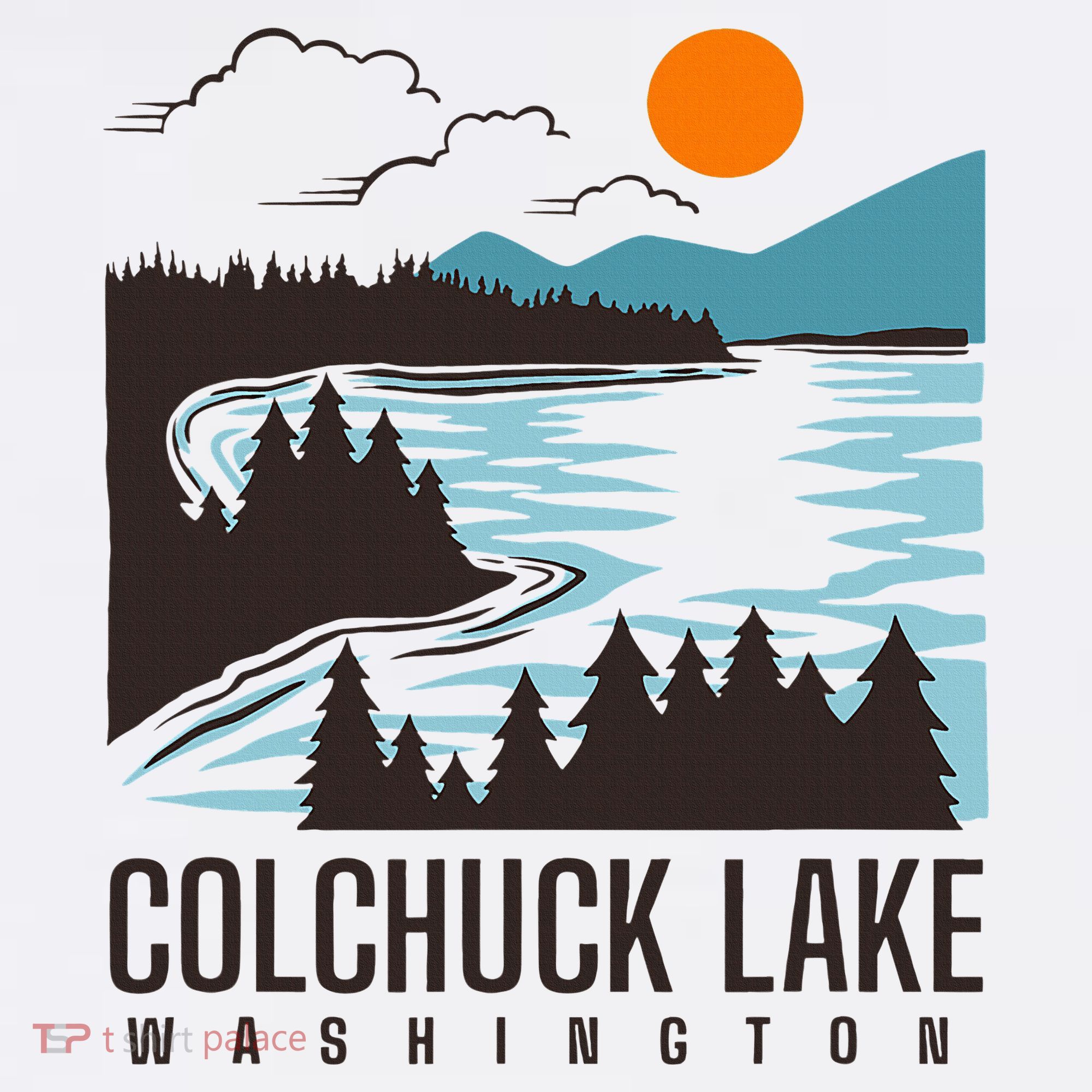 Colchuck Lake Washington Baby Bodysuit
