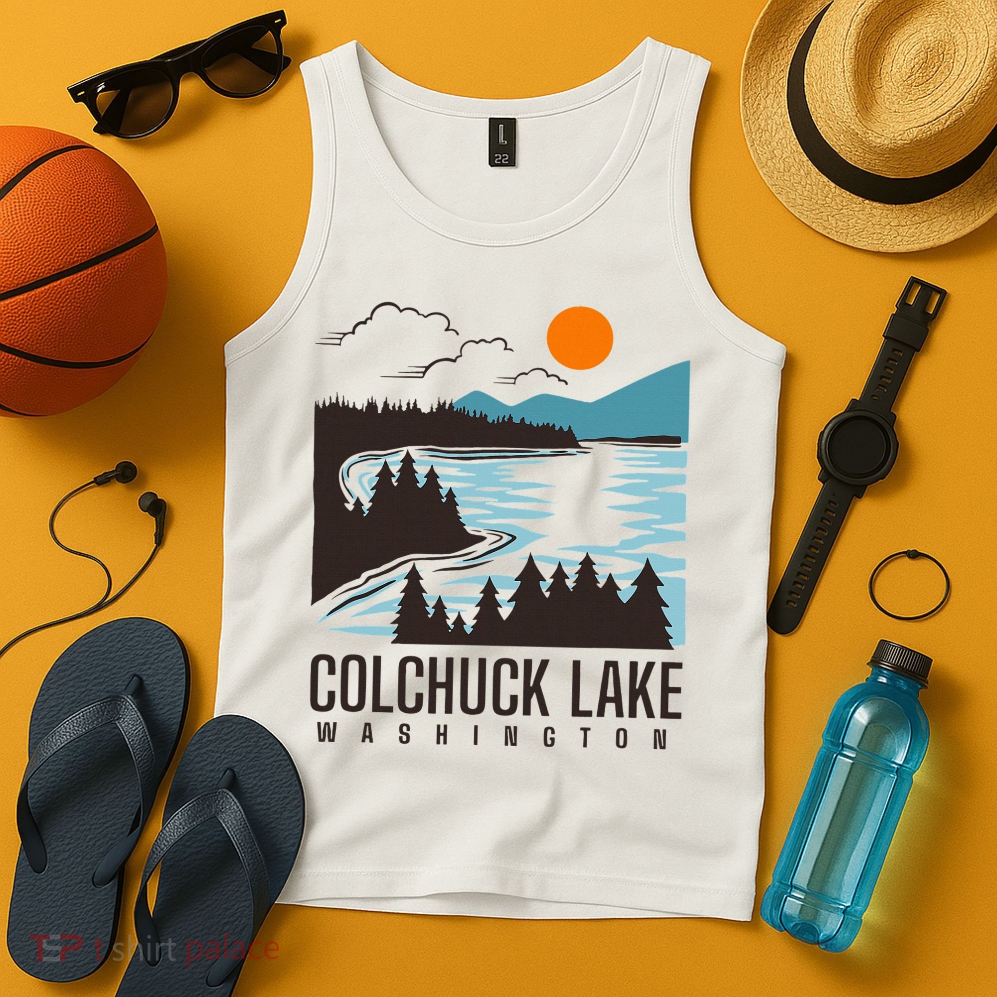 Colchuck Lake Washington Tank Top