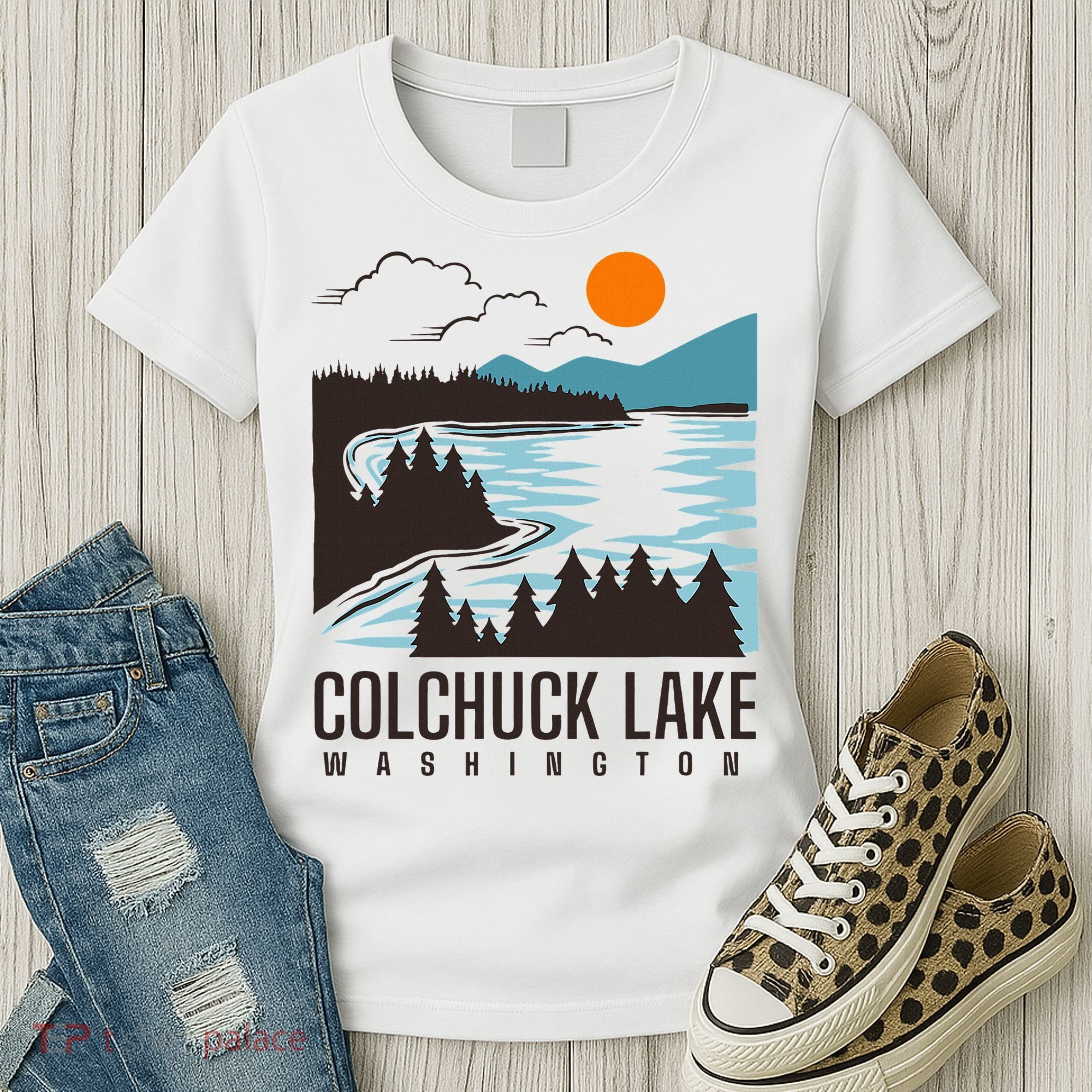 Colchuck Lake Washington Women's T-Shirt
