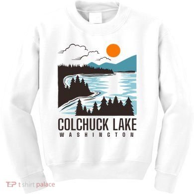 Colchuck Lake Washington Kids Sweatshirt