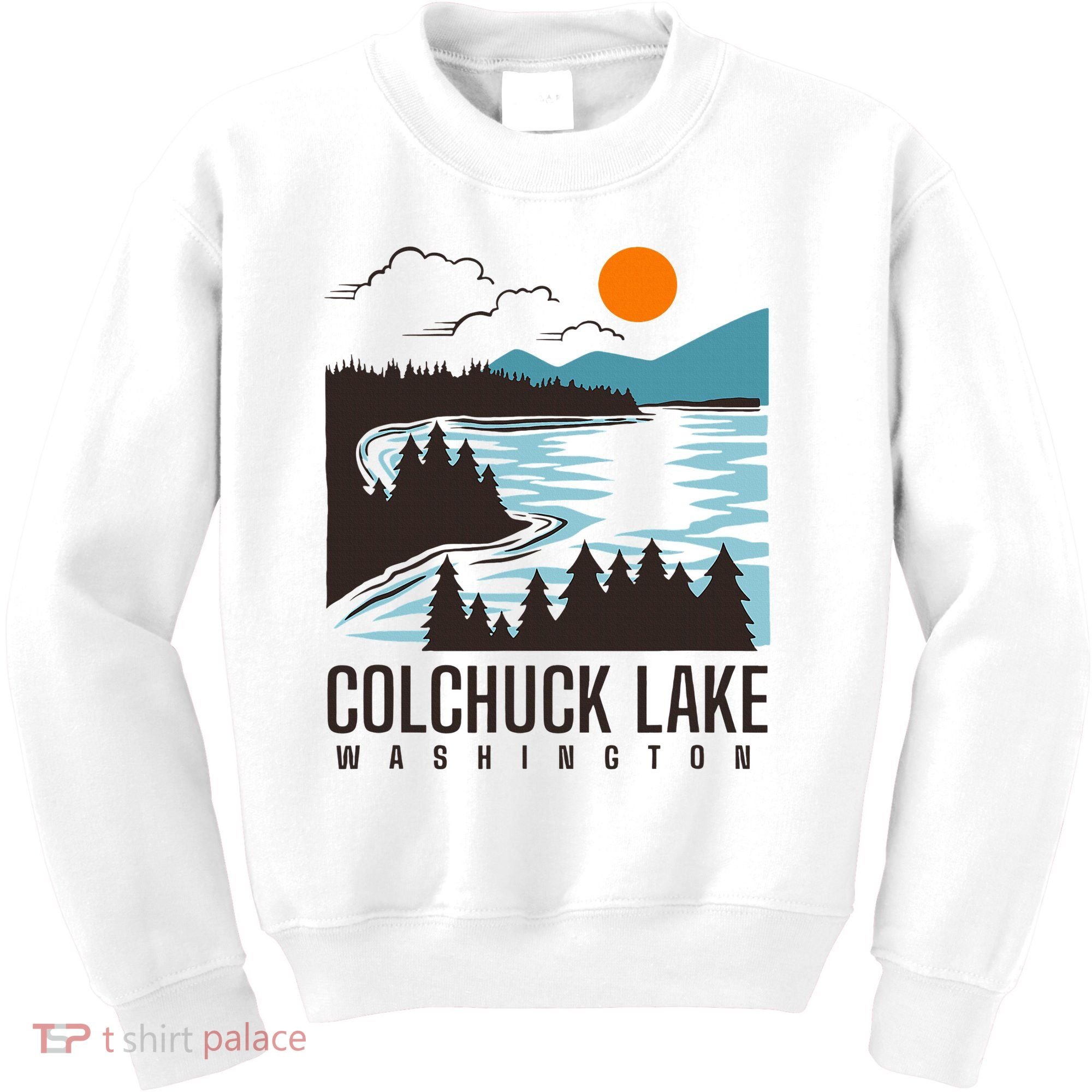 Colchuck Lake Washington Kids Sweatshirt