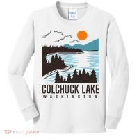 Colchuck Lake Washington Kids Long Sleeve Shirt thumb 0