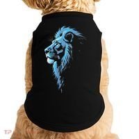 Cool Lion With Blue Eyes Gift Doggie Tank thumb 0