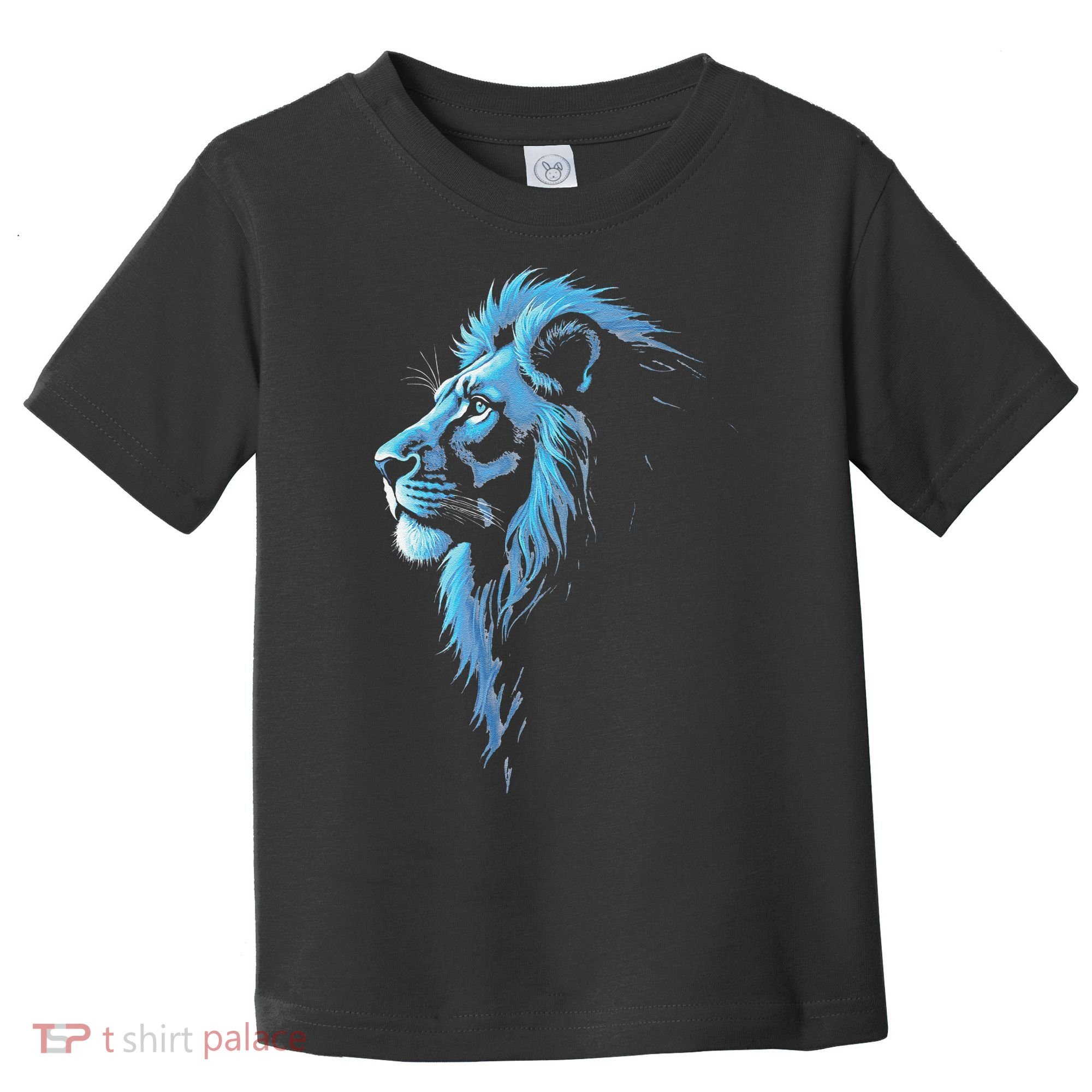 Cool Lion With Blue Eyes Gift Toddler T-Shirt