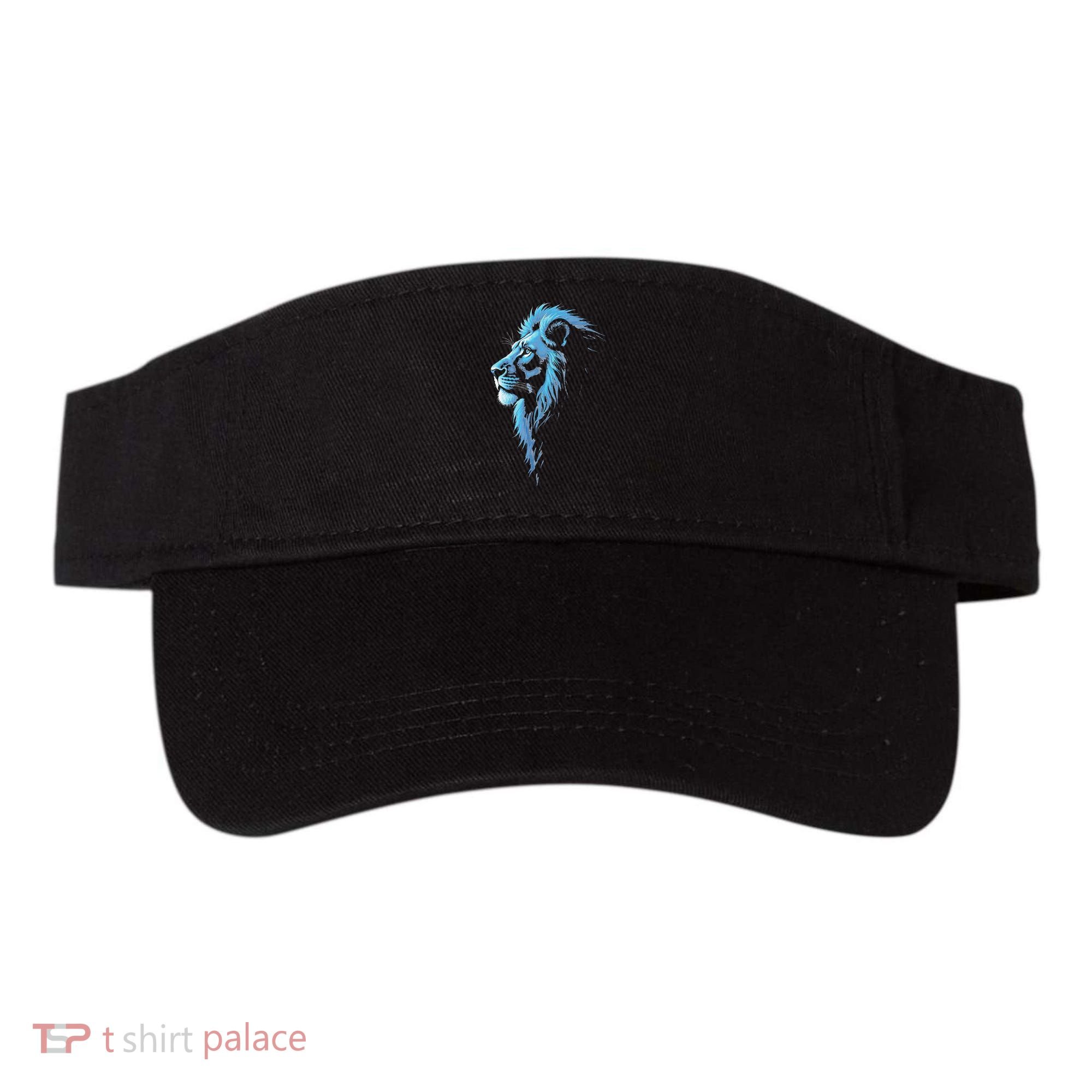 Cool Lion With Blue Eyes Gift Visor