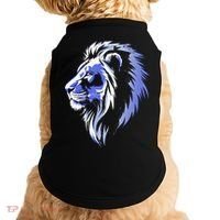 Cool Lion With Blue Eyes Lions Doggie Tank thumb 0