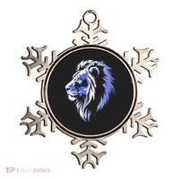 Cool Lion With Blue Eyes Lions Ornament thumb 0