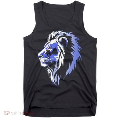 Cool Lion With Blue Eyes Lions Tank Top