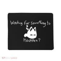Cat Lover Waiting For Something To Happen Omori Cat Inspired Mousepad thumb 0