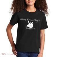 Cat Lover Waiting For Something To Happen Omori Cat Inspired Kids T-Shirt thumb 2
