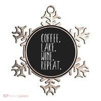 Coffee Lake Wine Repeat Gift Ornament thumb 0