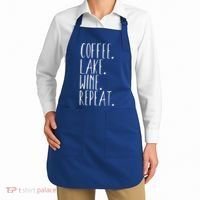 Coffee Lake Wine Repeat Gift Apron thumb 2