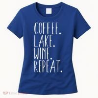 Coffee Lake Wine Repeat Gift Women's T-Shirt thumb 0
