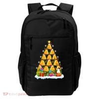 Cheese Lover Xmas Holiday Santa Cheese Christmas Tree Backpack thumb 0