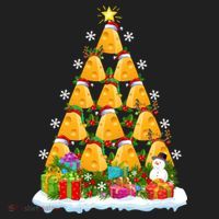 Cheese Lover Xmas Holiday Santa Cheese Christmas Tree Hat thumb 2
