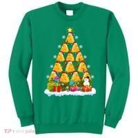 Cheese Lover Xmas Holiday Santa Cheese Christmas Tree Sweatshirt thumb 0