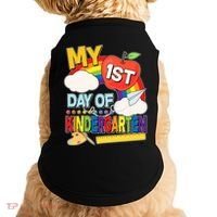 Cute My 1st Day Of Kindergarten Doggie Tank thumb 0