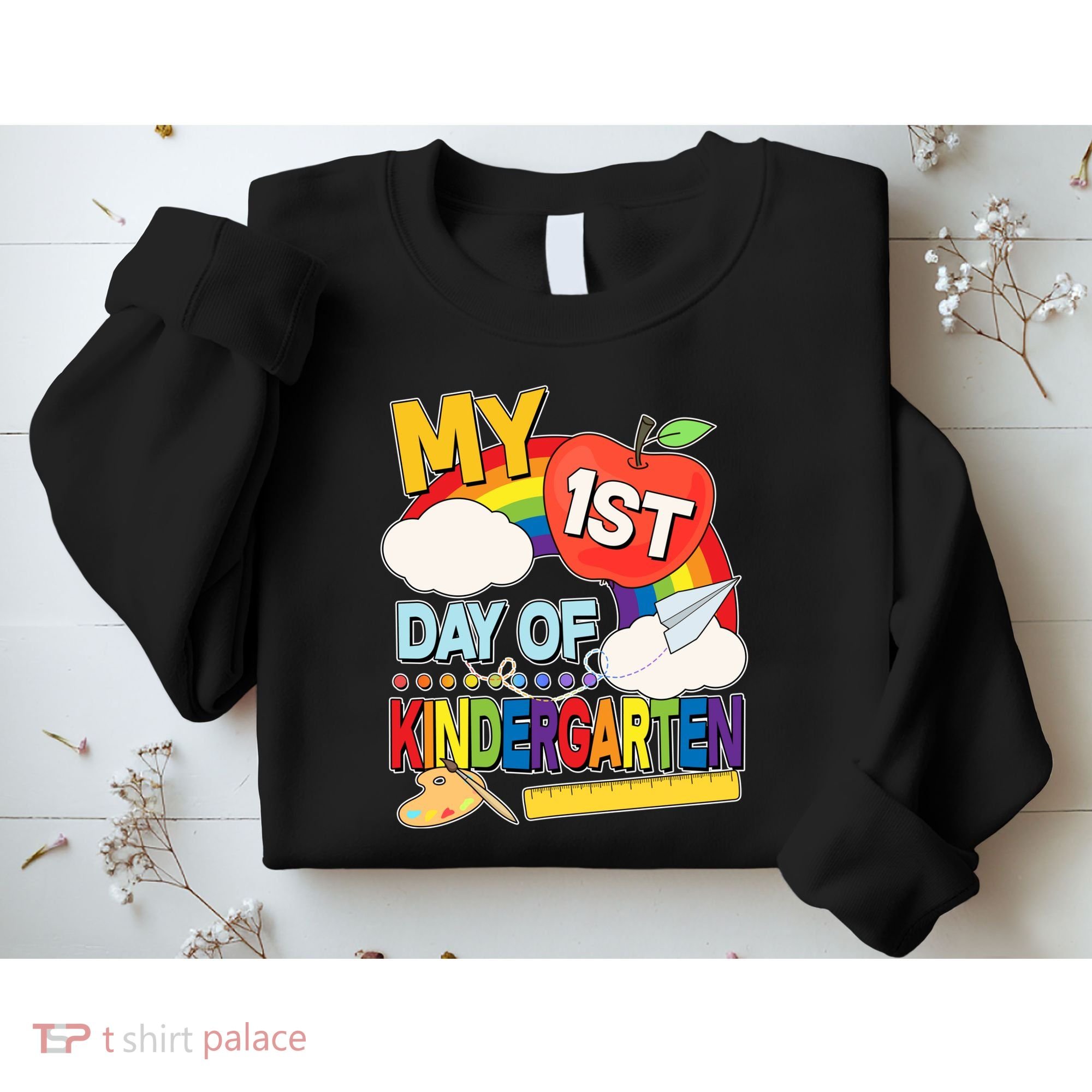 Cute My 1st Day Of Kindergarten Sweatshirt