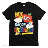 Cute My 1st Day Of Kindergarten T-Shirt thumb 0