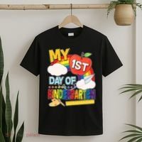 Cute My 1st Day Of Kindergarten T-Shirt thumb 2
