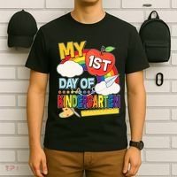 Cute My 1st Day Of Kindergarten T-Shirt thumb 6