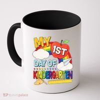 Cute My 1st Day Of Kindergarten Coffee Mug thumb 0