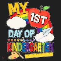 Cute My 1st Day Of Kindergarten Tumbler thumb 3