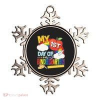 Cute My 1st Day Of Kindergarten Ornament thumb 0