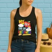 Cute My 1st Day Of Kindergarten Women's Tank Top thumb 2