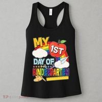 Cute My 1st Day Of Kindergarten Women's Tank Top thumb 3