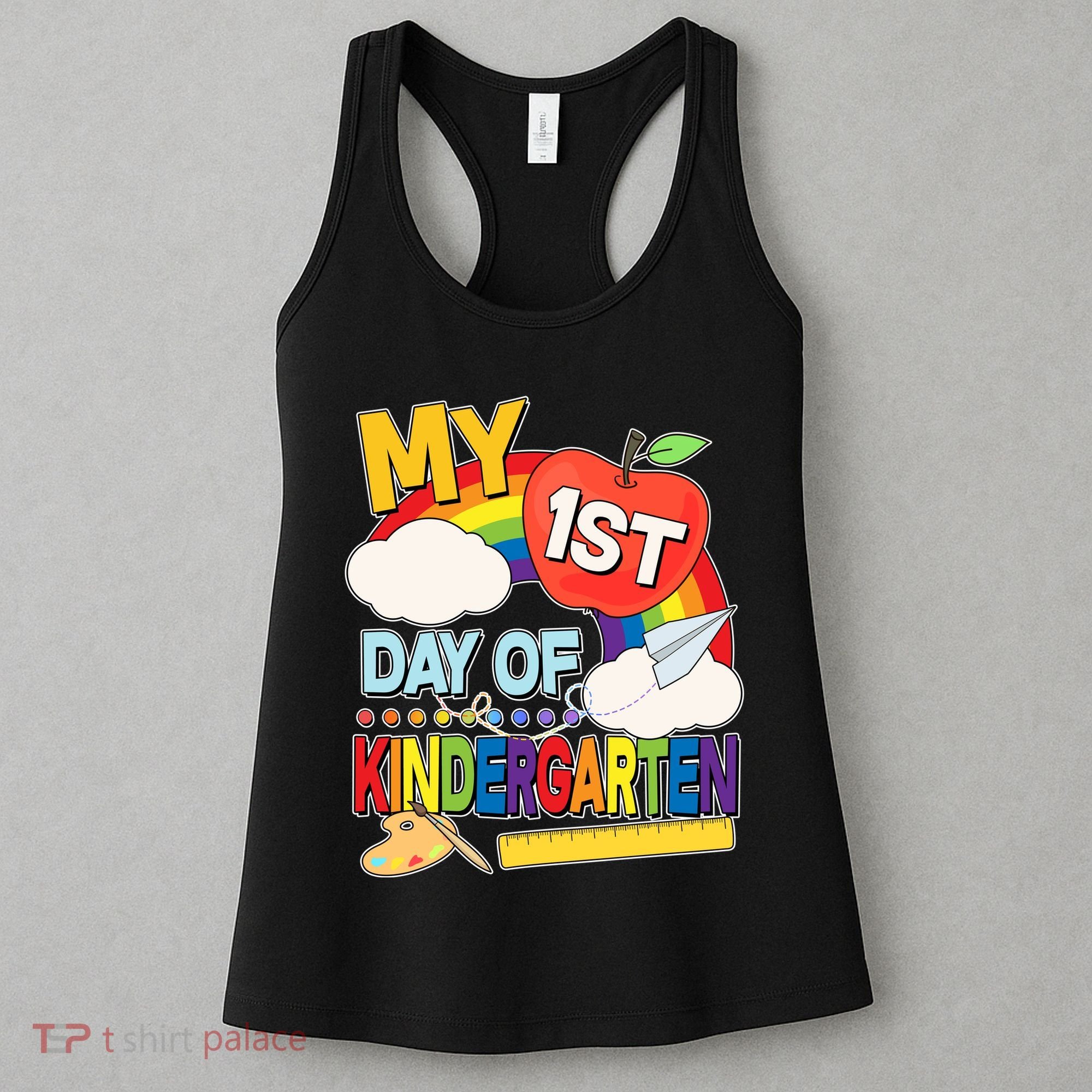Cute My 1st Day Of Kindergarten Women's Tank Top