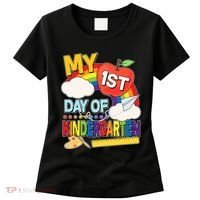 Cute My 1st Day Of Kindergarten Women's T-Shirt thumb 0
