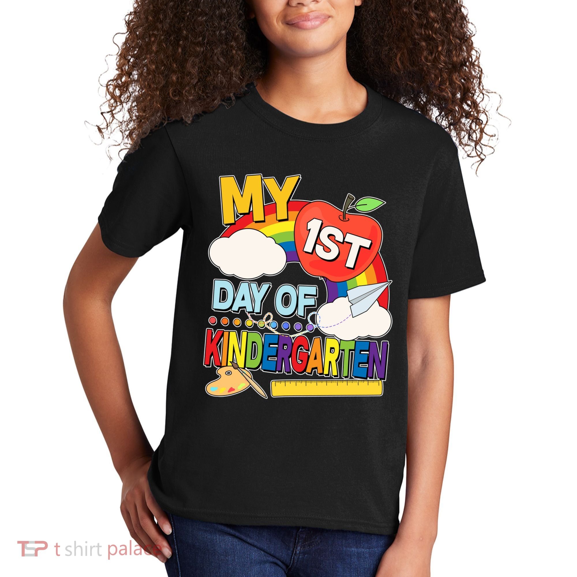 Cute My 1st Day Of Kindergarten Kids T-Shirt