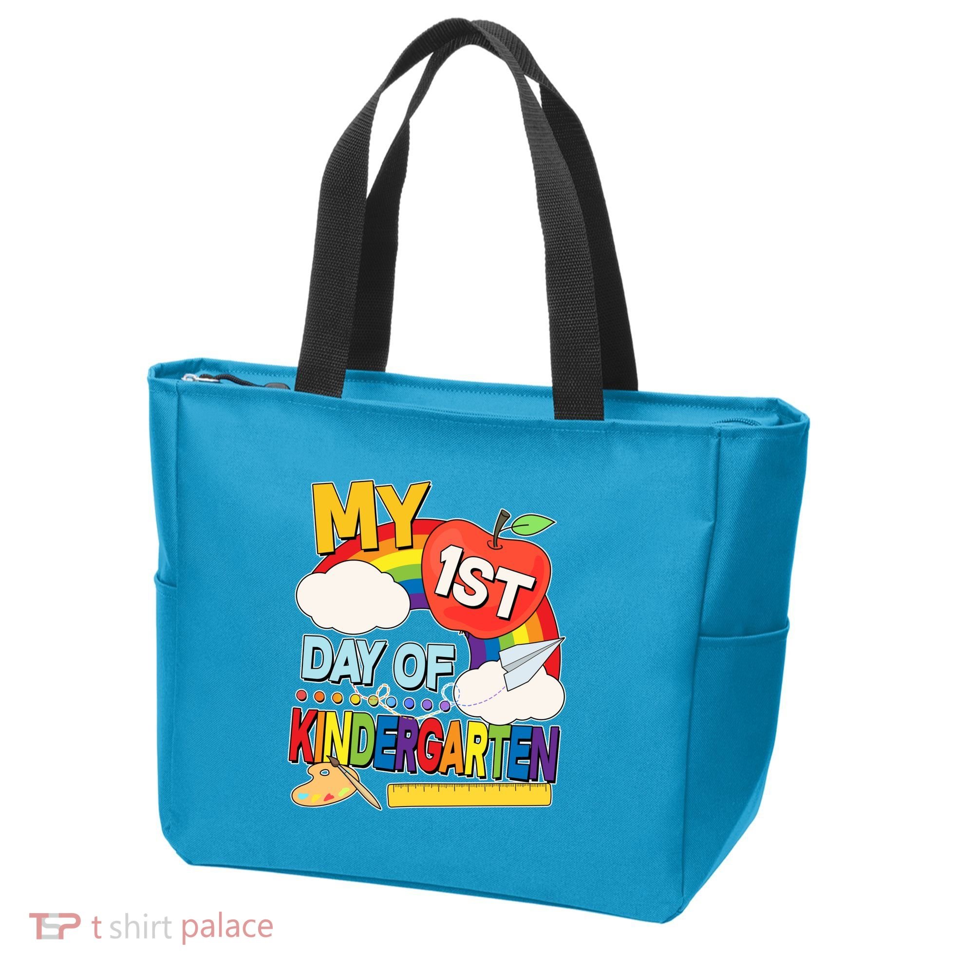 Cute My 1st Day Of Kindergarten Tote Bag