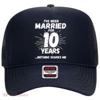 Couples Married 10 Years - Funny 10th Wedding Anniversary Hat thumb 0