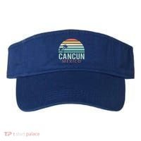 Cancun Mexico 2020 Retro Sun And Palm Group Gift Visor thumb 0
