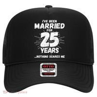Couples Married 25 Years Funny 25th Wedding Anniversary Hat thumb 0