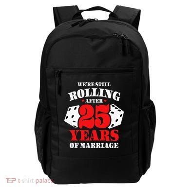 Couples Married 25 Years Funny 25th Wedding Anniversary Backpack