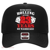 Couples Married 23 Years Funny 23rd Wedding Anniversary Hat thumb 0