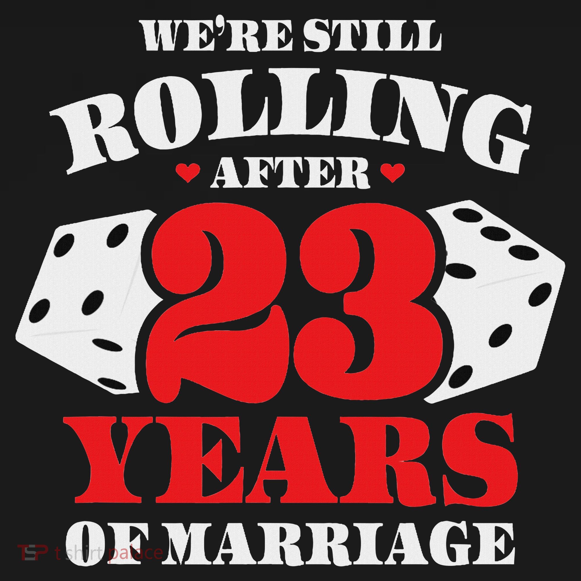 Couples Married 23 Years Funny 23rd Wedding Anniversary Women's Long Sleeve Shirt