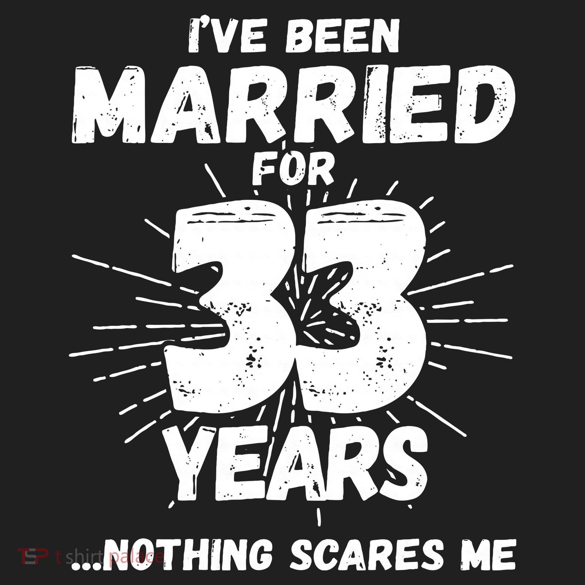 Couples Married 33 Years Funny 33rd Wedding Anniversary Women's Sweatshirt